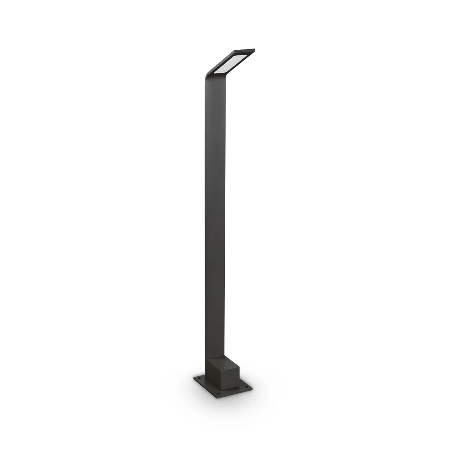 Ideal Lux bolardo luminoso LED negro 3.000 K altura 80 cm aluminio