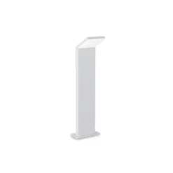 Ideal Lux Bolardo luminoso LED Style blanco, altura 50 cm aluminio 3.000 K