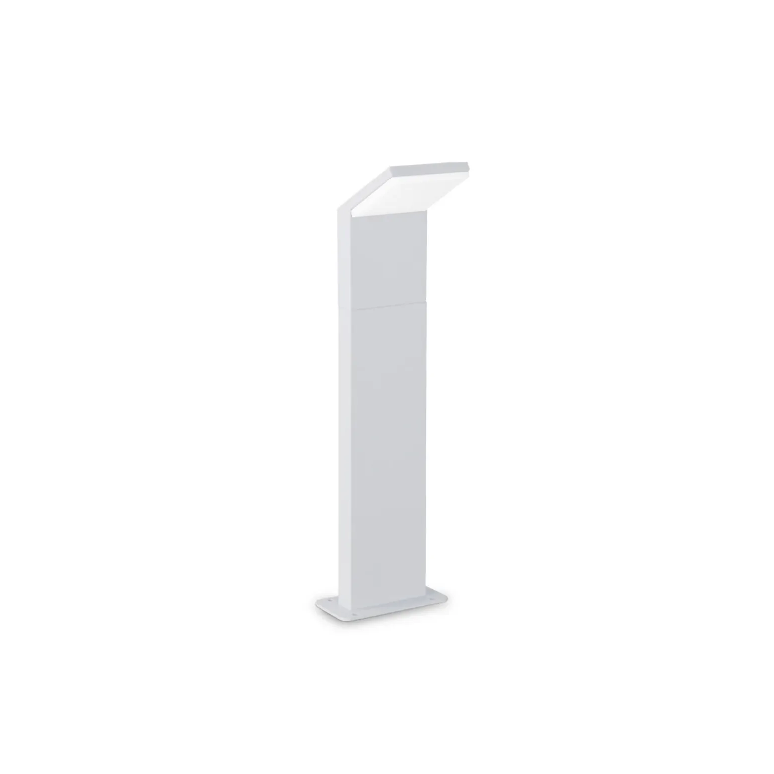 Ideal Lux Bolardo luminoso LED Style blanco, altura 50 cm aluminio 3.000 K
