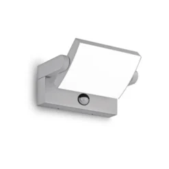 Ideal Lux LED aplique para exterior Swipe gris metal 3.000K