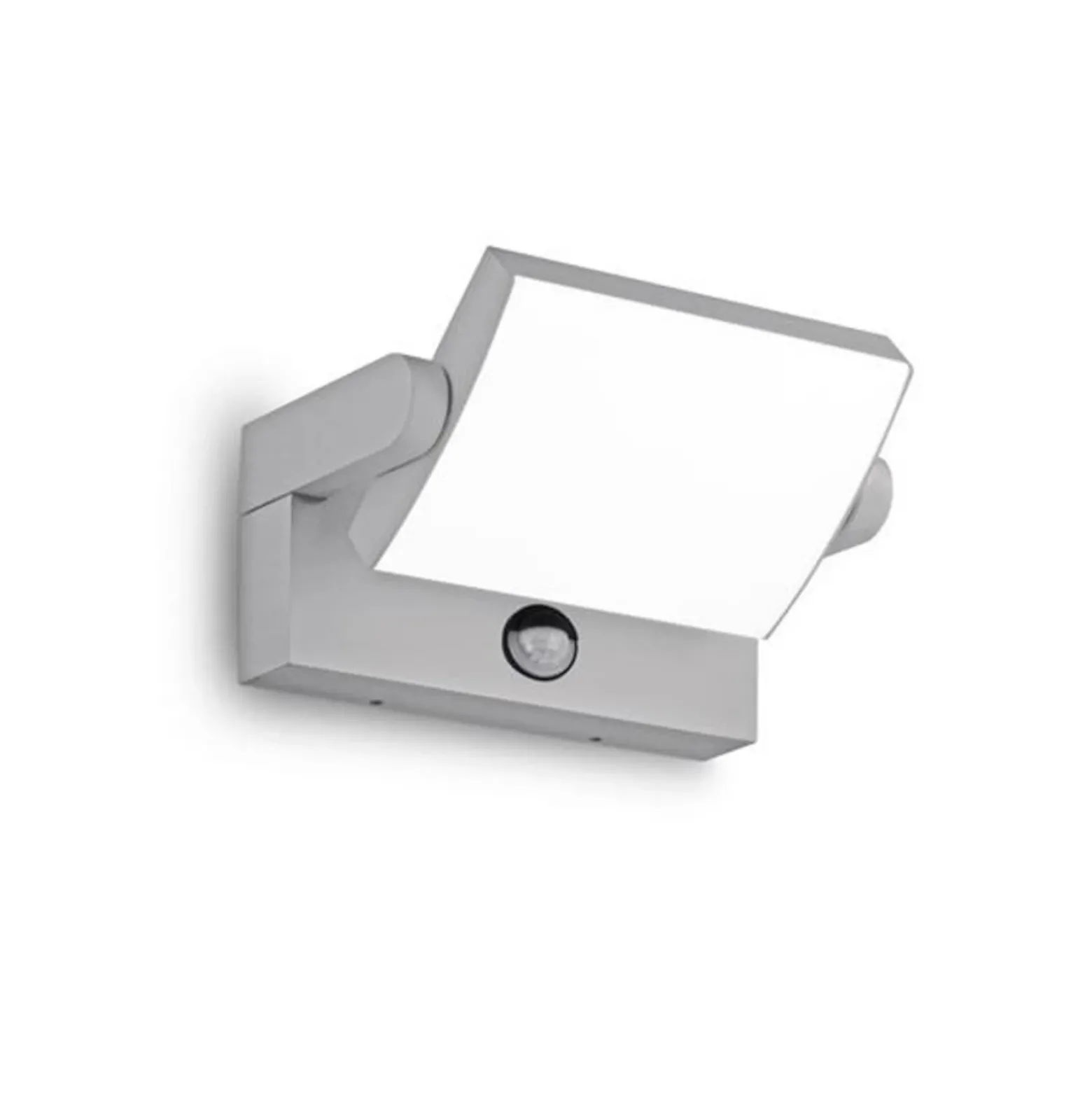 Ideal Lux LED aplique para exterior Swipe gris metal 3.000K