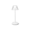 Ideal Lux Lolita LED de terraza, batería blanco