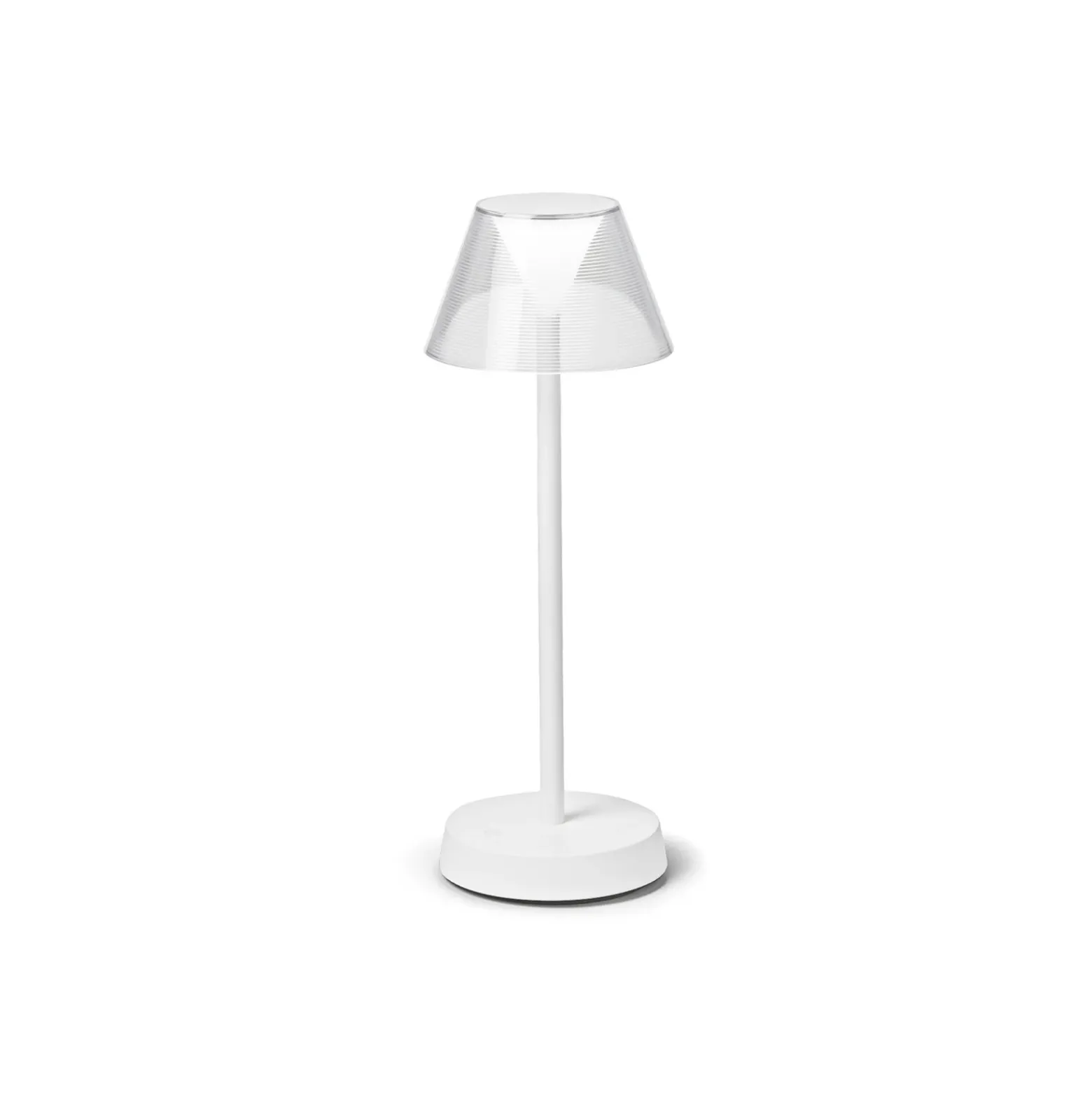 Ideal Lux Lolita LED de terraza, batería blanco