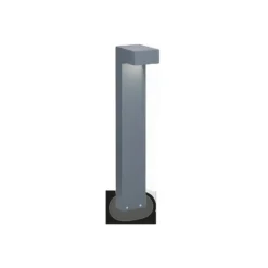 Ideal Lux Sirio bolardo luminoso, antracita, aluminio, altura 60 cm