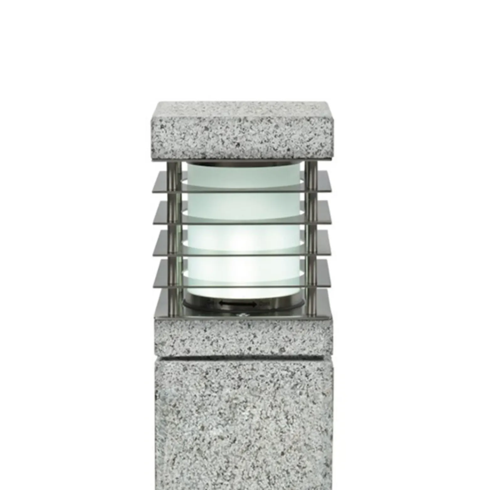Iluminación de senderos La Mer, granito auténtico