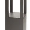 Iluminación de senderos LED Agra gris oscuro