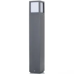 Iluminación de senderos Onze moderna, gris oscuro