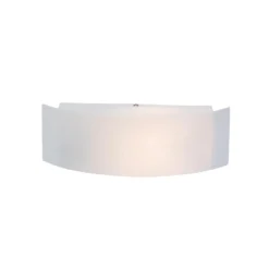 Interface aplique de exterior, blanco, ancho 31 cm, plástico