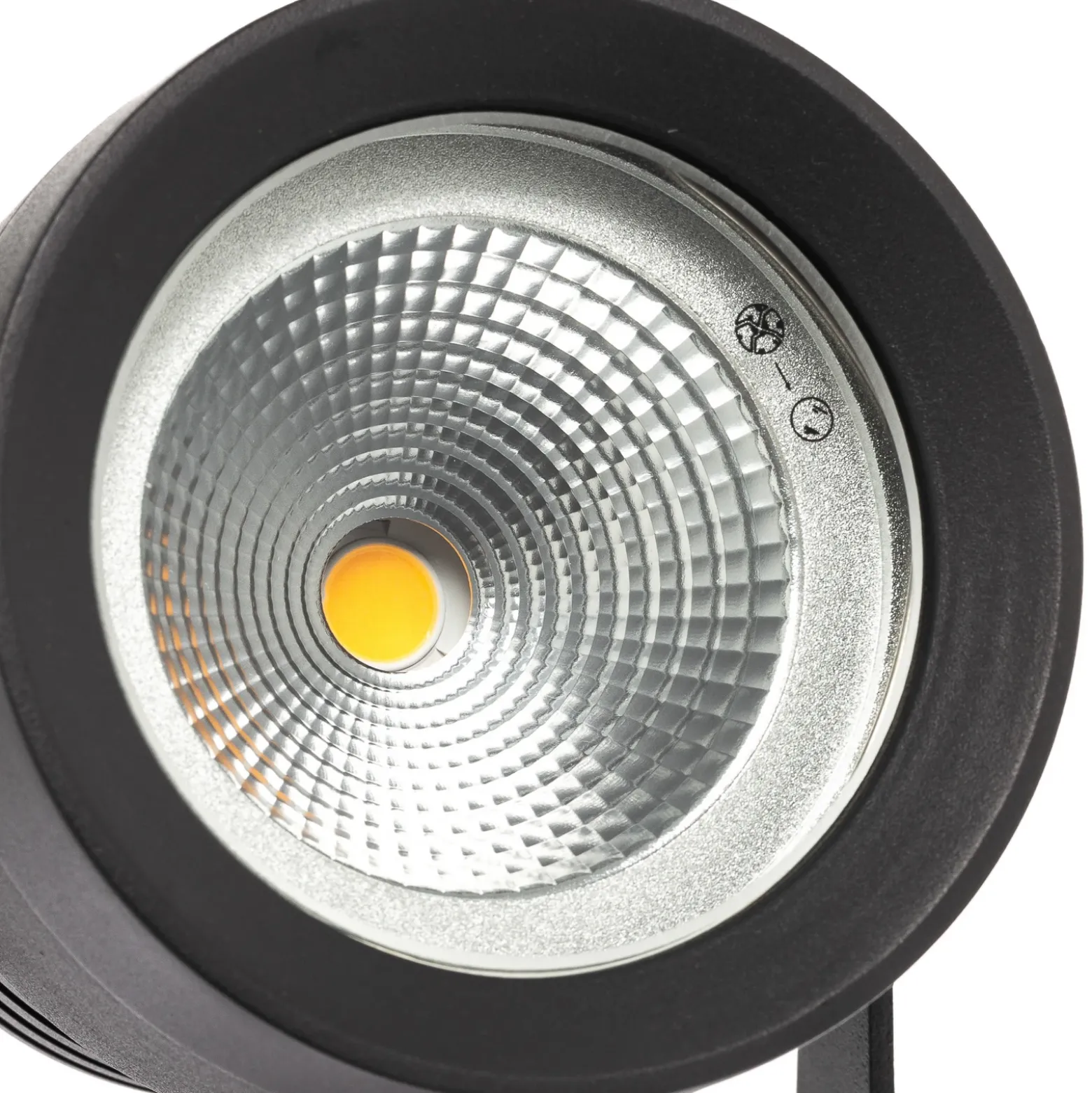 Irina foco exterior LED, piqueta de tierra, enchufe, gris, metal