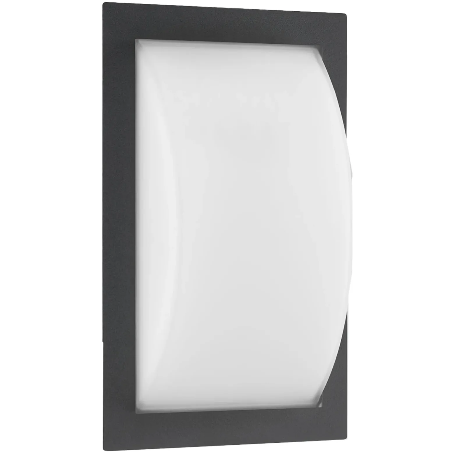 Ivett aplique para exterior, antracita, E27, detector de movimiento