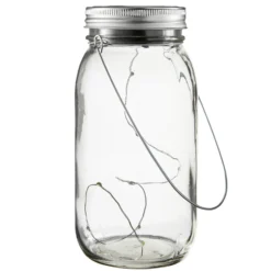 Jamjar - lámpara solar decorativa de vidrio