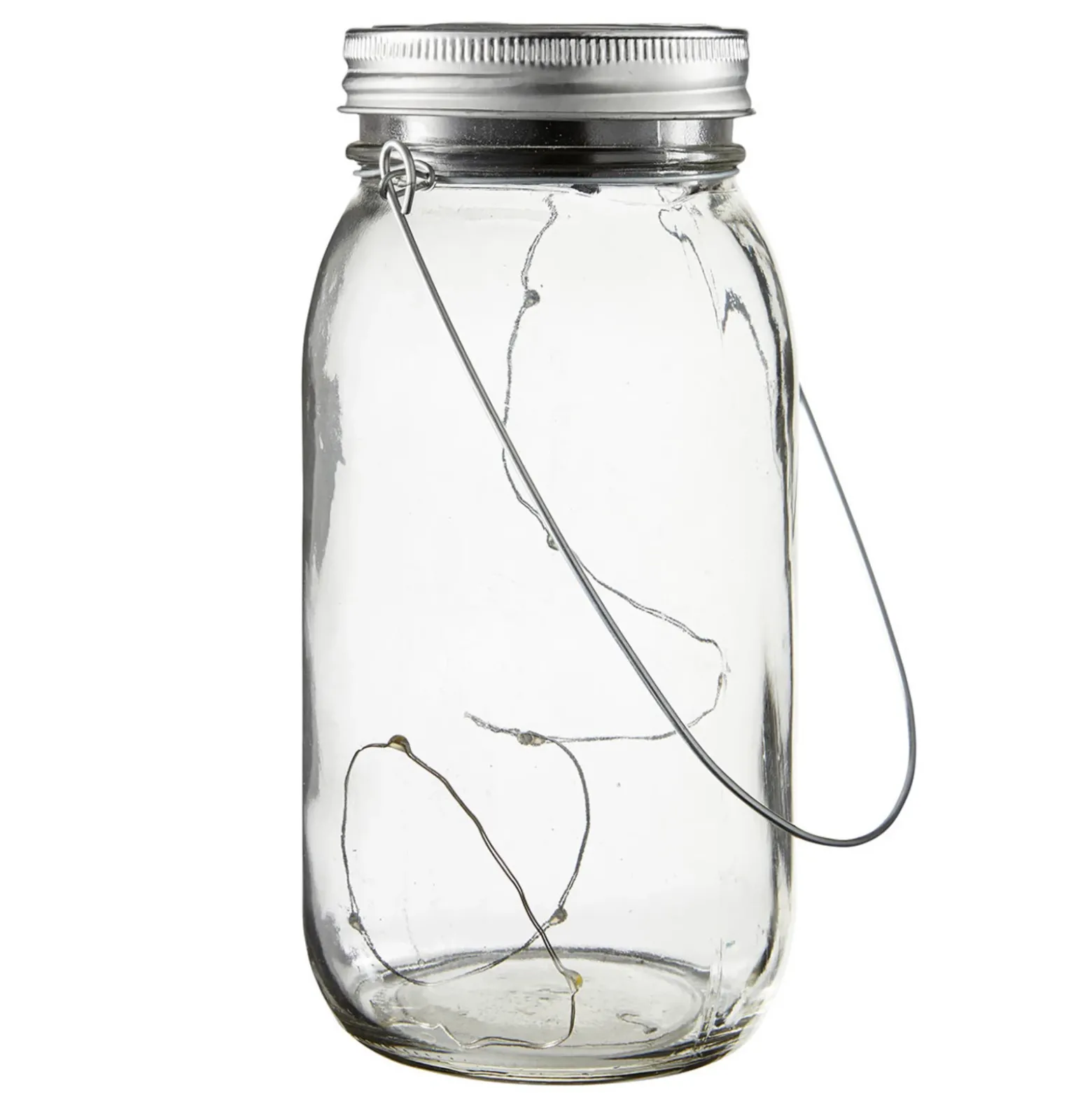Jamjar - lámpara solar decorativa de vidrio