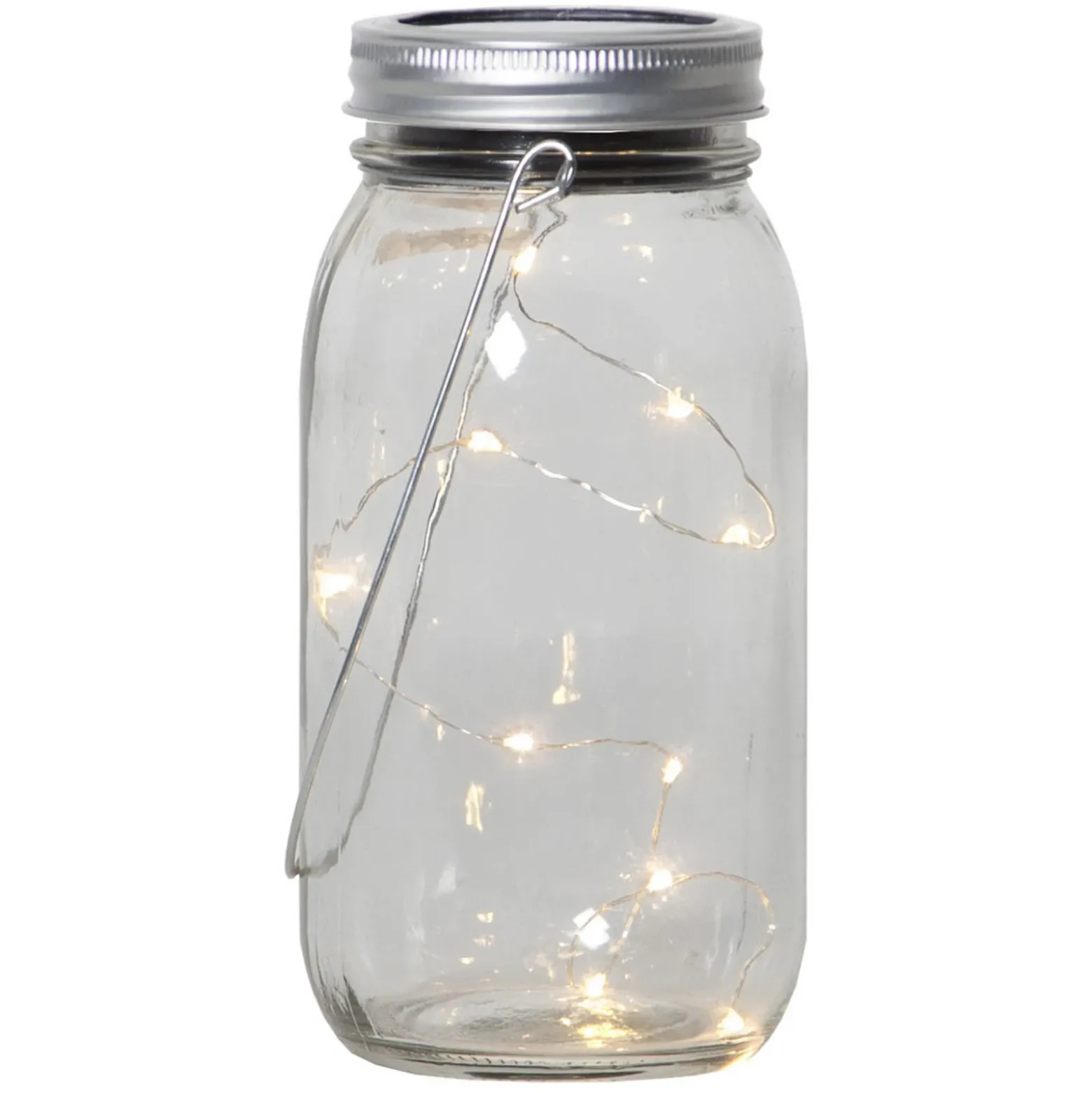 Jamjar - lámpara solar decorativa de vidrio