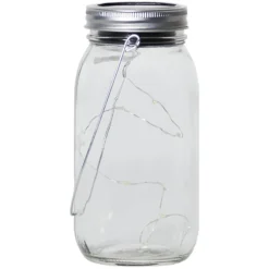 Jamjar - lámpara solar decorativa de vidrio