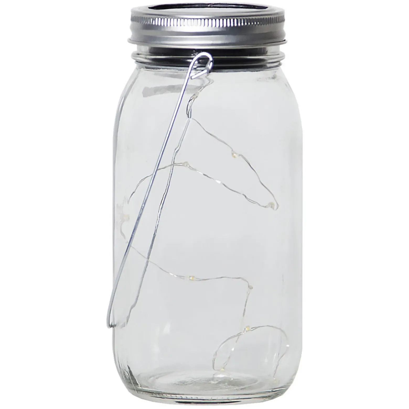 Jamjar - lámpara solar decorativa de vidrio