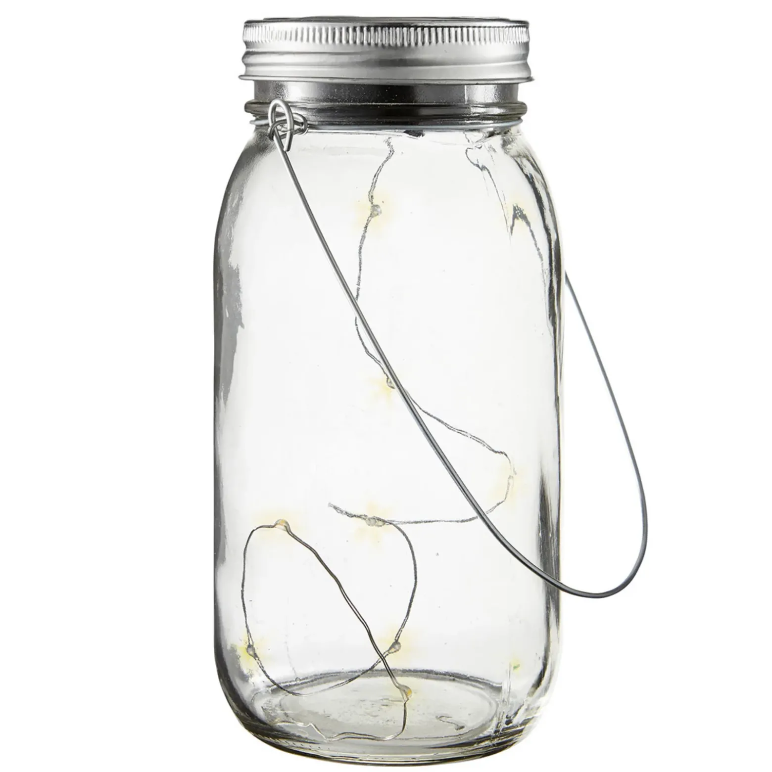 Jamjar - lámpara solar decorativa de vidrio