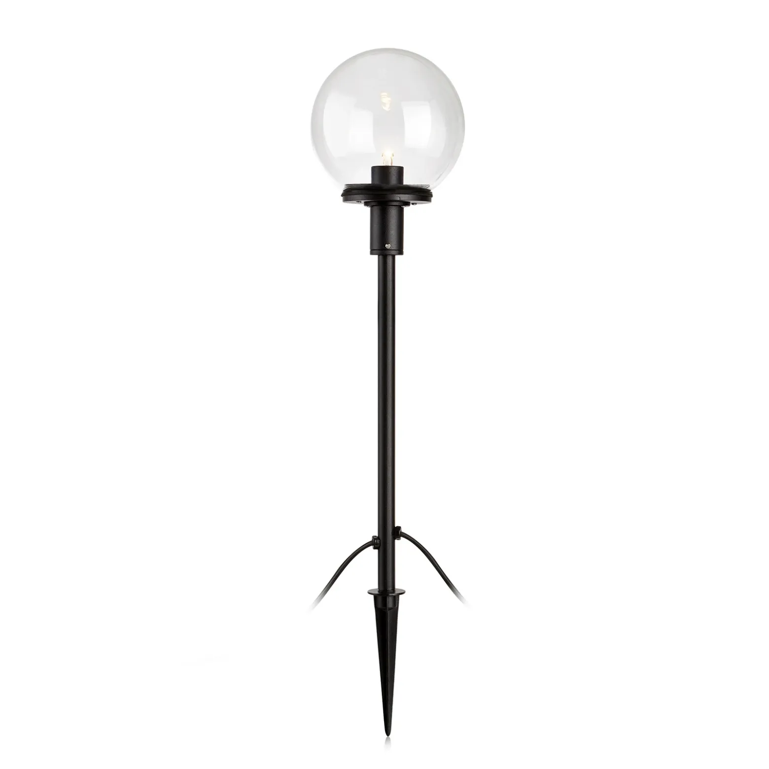 Jardín 24 bolardo luminoso LED Esfera con pantalla esférica