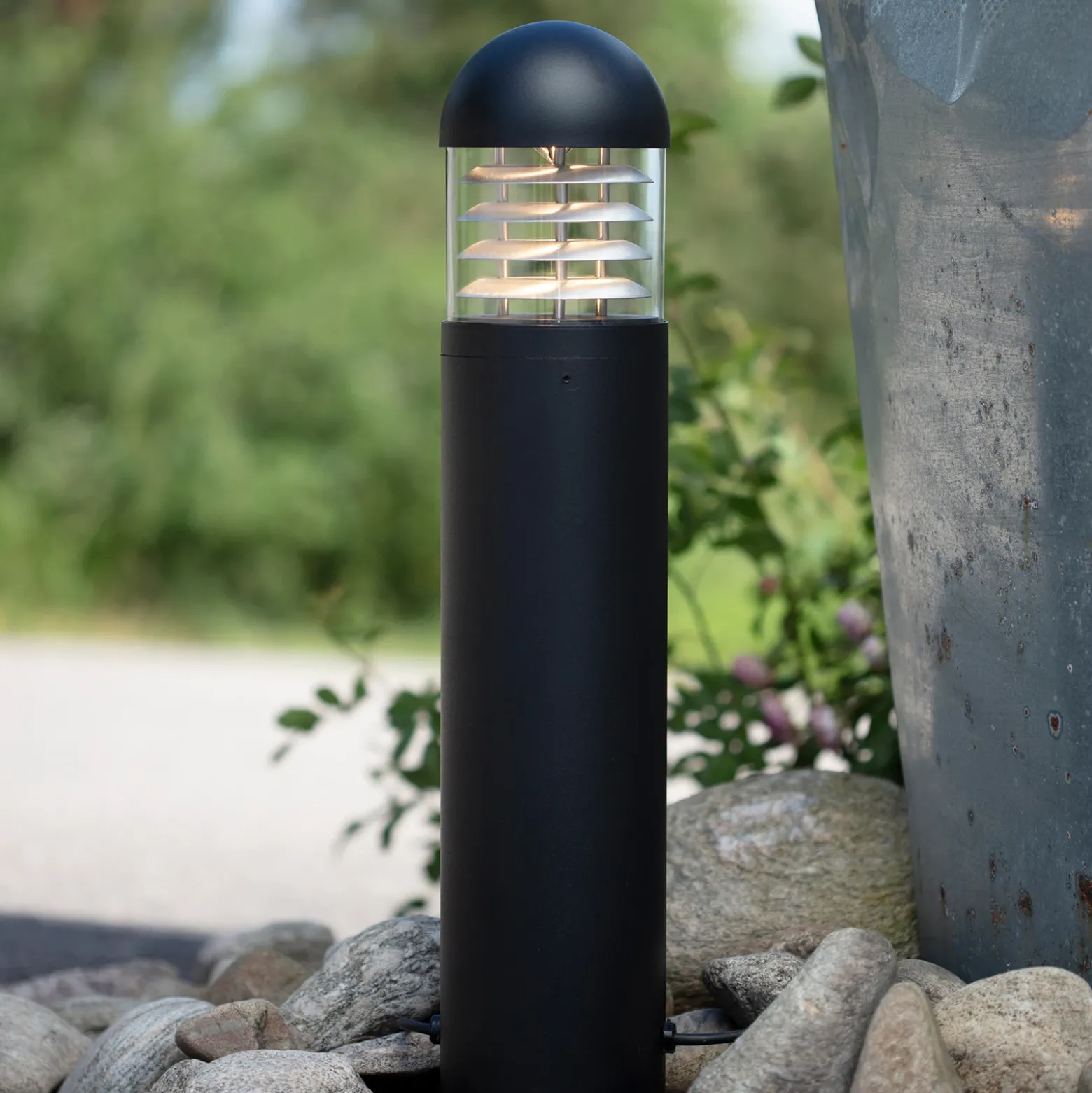 Jardín 24 bolardo luminoso LED Poste, altura 60 cm