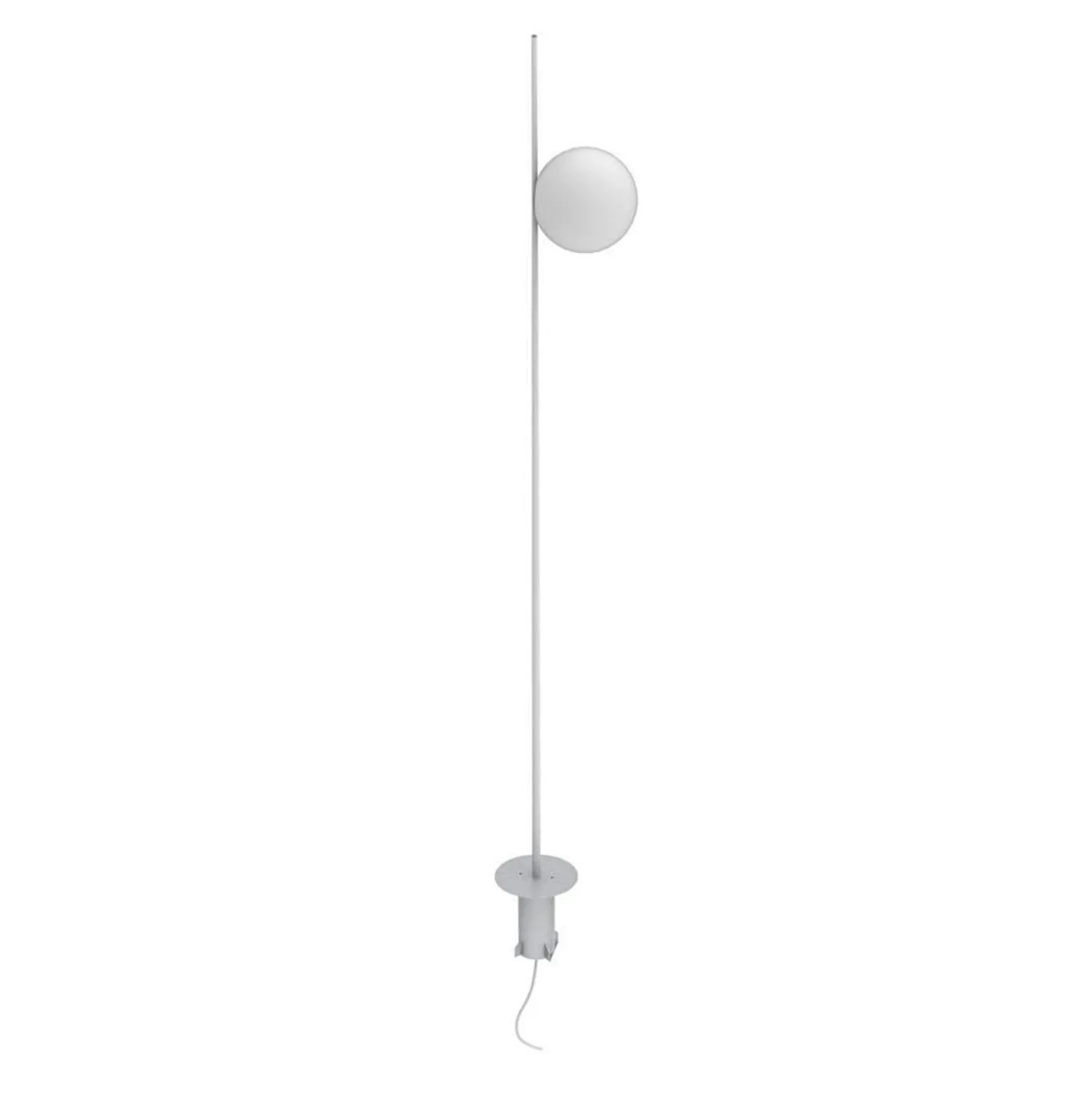 Karman bolardo luminoso Atmosphere, blanco, 178 cm, plástico