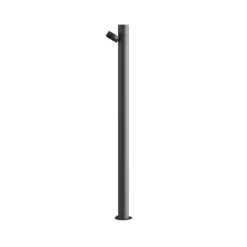 Karman bolardo luminoso LED Jaco, 90 cm, marrón, aluminio, 1 luz.