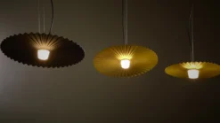 Karman Gonzaga lámpara colgante LED, Ø 59cm blanco