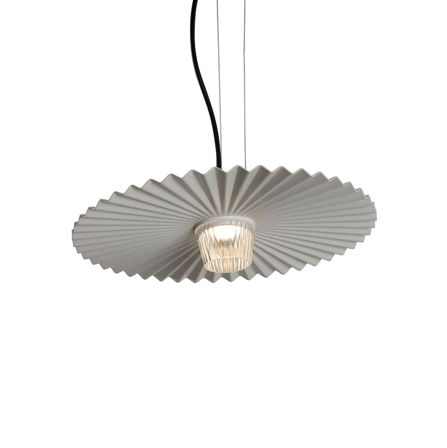 Karman Gonzaga lámpara colgante LED, Ø42cm, blanco