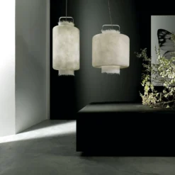 Karman Kimono lámpara colgante exterior, Ø 40 cm