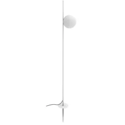 Karman lámpara con pica Atmosphere, blanca, 178 cm, plástico