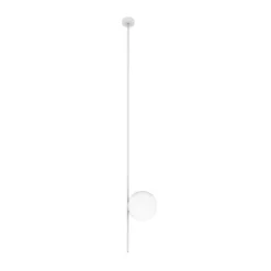 Karman lámpara de techo para exterior Atmosphere, blanca, 178 cm, plástico