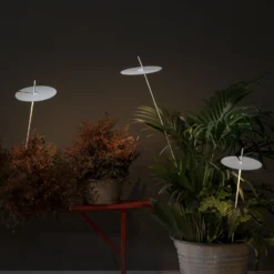 Karman Xana colgante exterior LED blanca, 130 cm