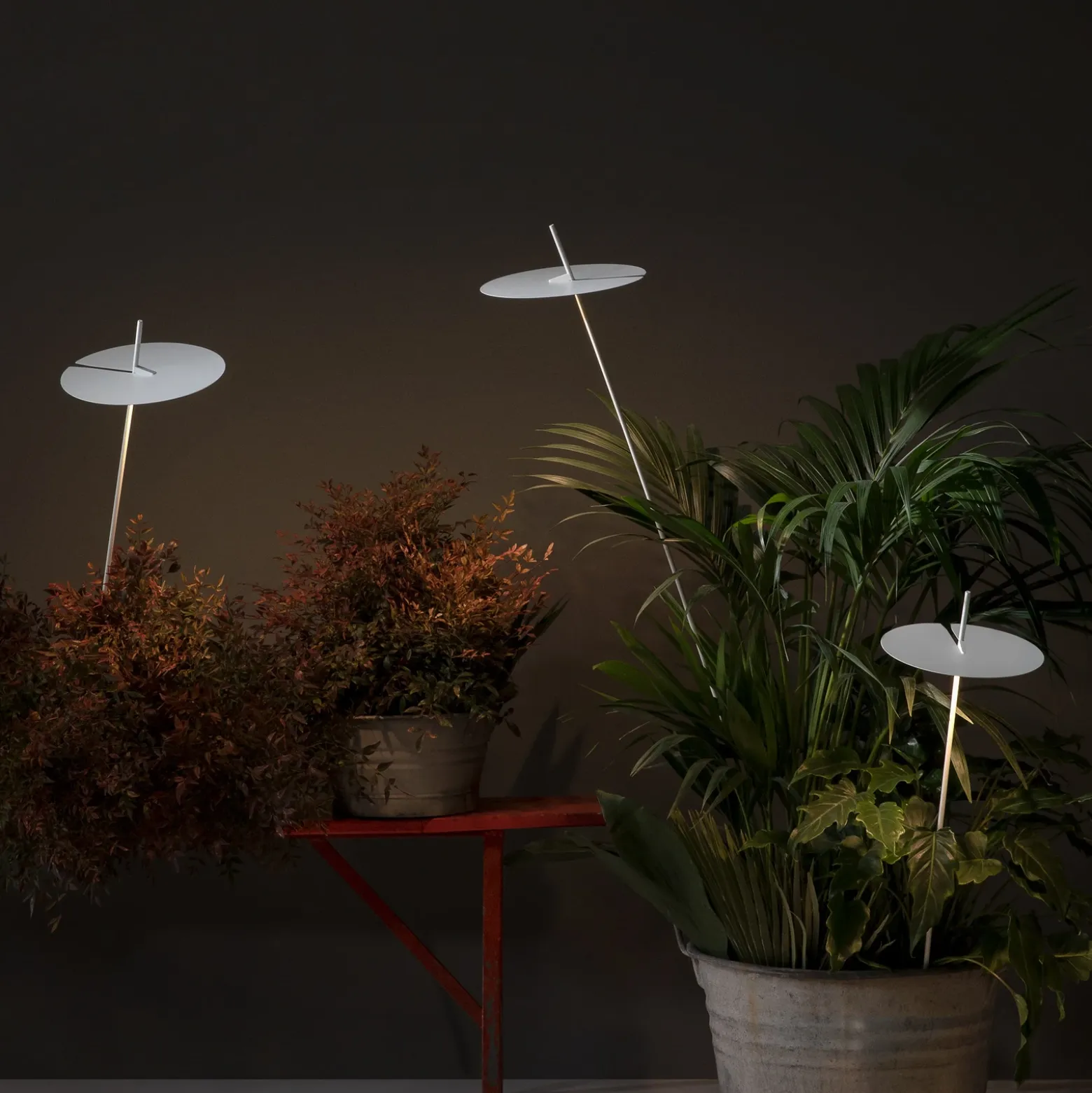 Karman Xana colgante exterior LED blanca, 130 cm