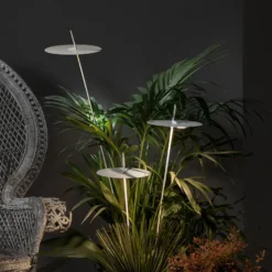 Karman Xana colgante LED fuera blanca alto 73cm