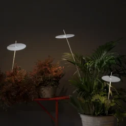 Karman Xana colgante LED fuera blanca alto 73cm