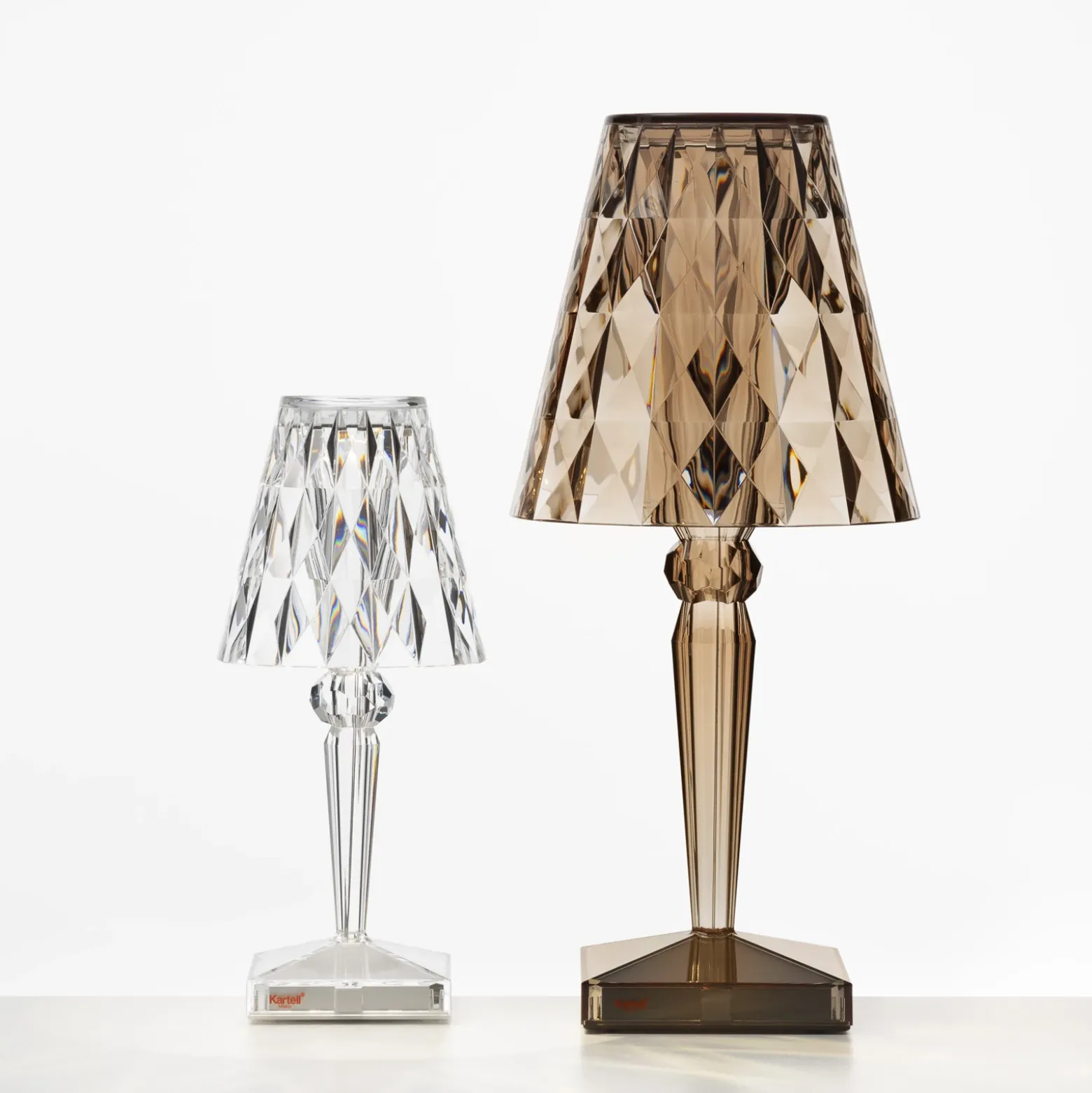 Kartell Big Battery - lámpara de mesa IP54, cola