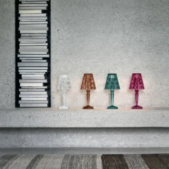 Kartell Big Battery - lámpara de mesa IP54, cola