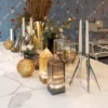 Kartell Lantern lámpara de mesa LED, gris ahumado