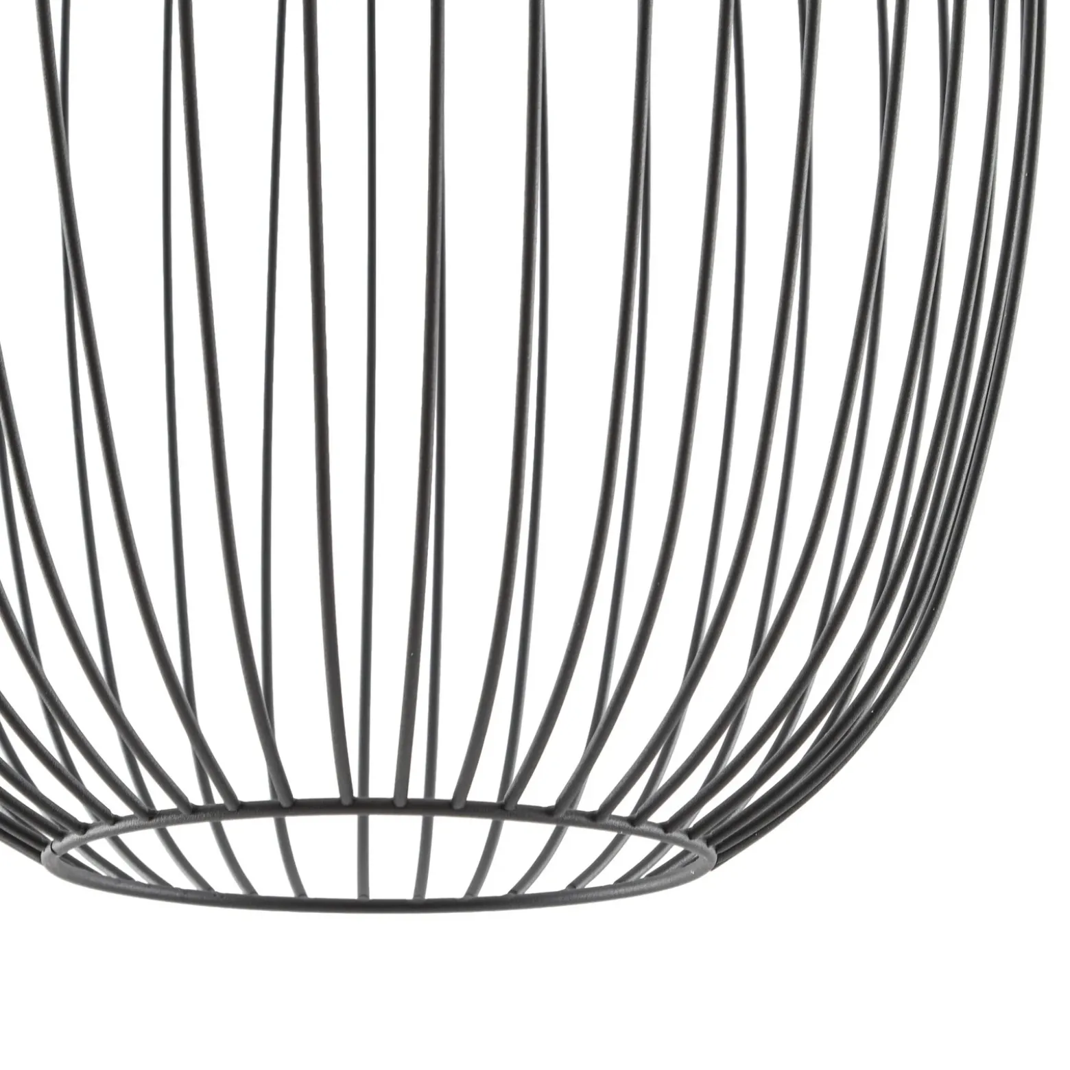 Lampára colgante exterior LED Lucande Richi, negra, Ø 35 cm, atenuable