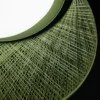 Lampára colgante exterior LED WIND de Vibia, verde, 48 x 60 cm, 927