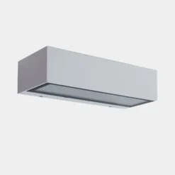 LEDS-C4 Aplique LED para exterior Nemesis, blanco, ancho 19,5 cm