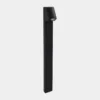 LEDS-C4 Bolardo luminoso Eko Inclined, negro, altura 80 cm, aluminio