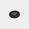 LEDS-C4 Foco empotrable para exteriores Eko, negro, Ø 7,5 cm, aluminio