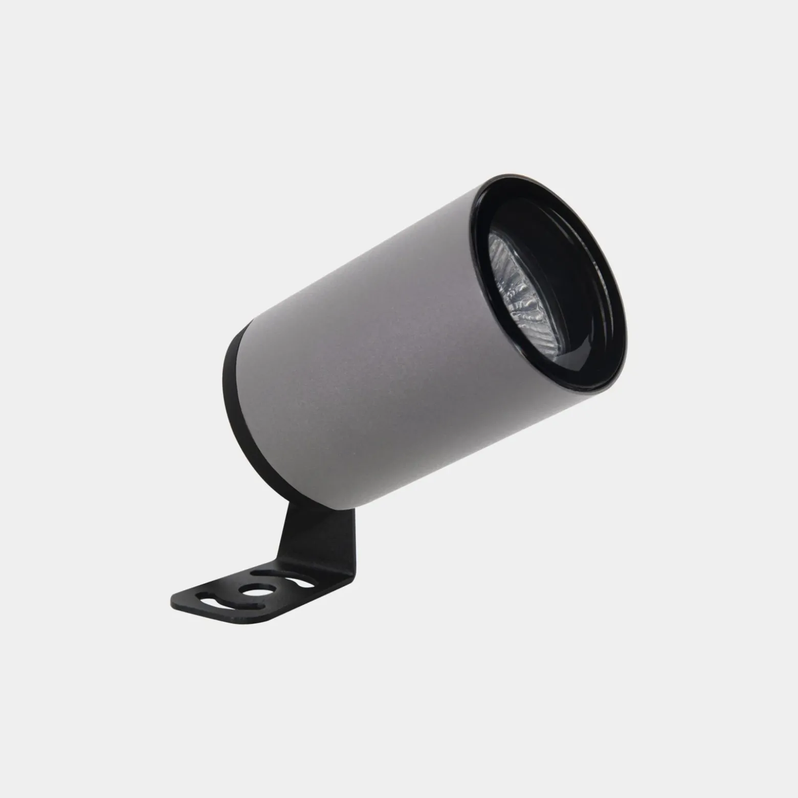 LEDS-C4 Foco exterior Eko, gris, altura 15,7 cm, aluminio