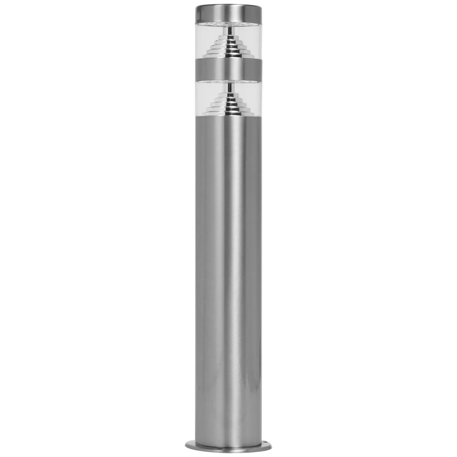 LEDVANCE Bolardo luminoso LED Endura Hybrid Orion Double, acero inoxidable