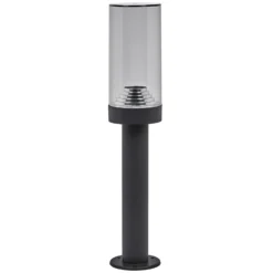 LEDVANCE Endura Classic Bolardo luminoso ámbar, gris oscuro