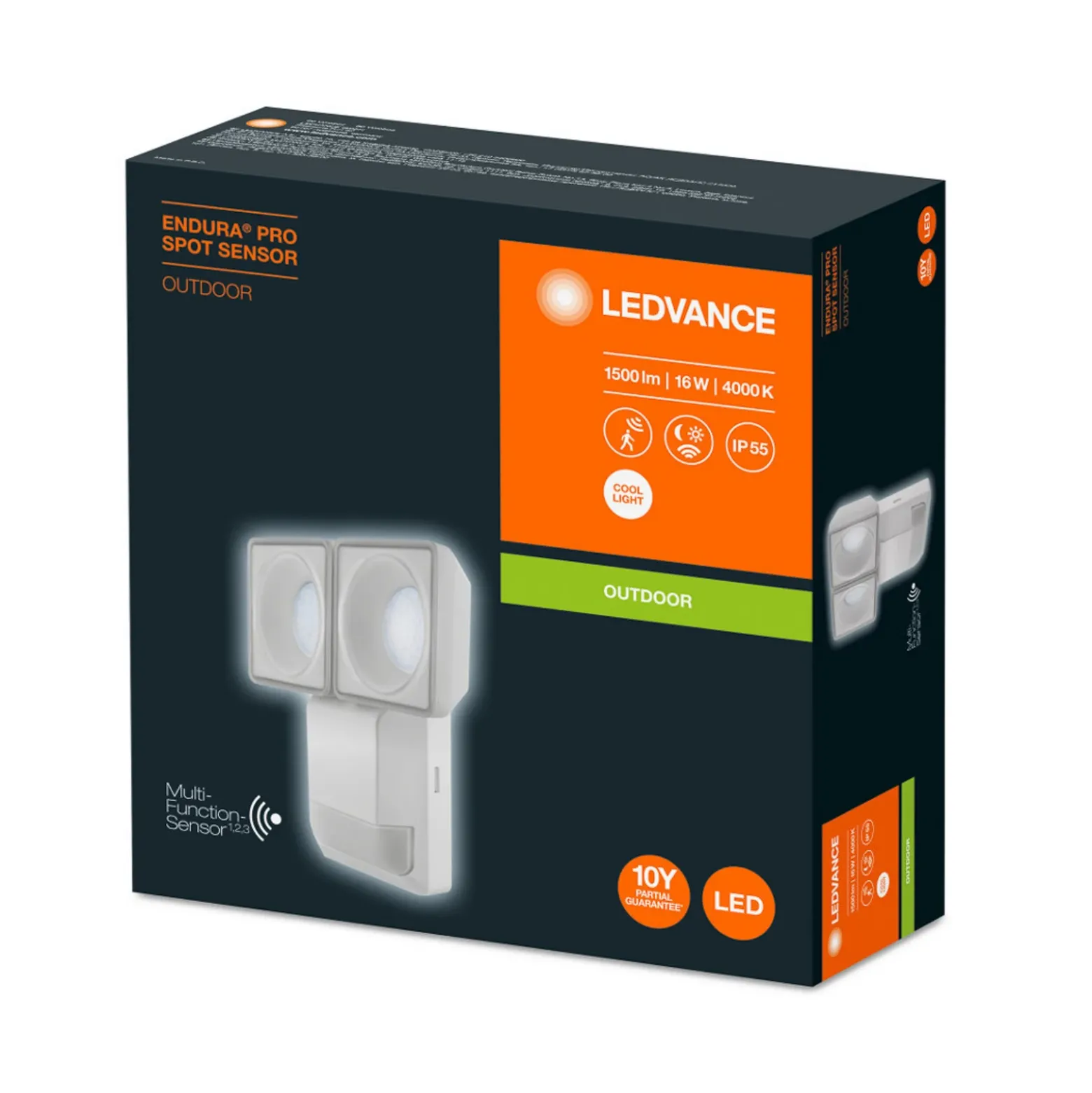 LEDVANCE Endura Pro Spot sensor LED 16W blanco