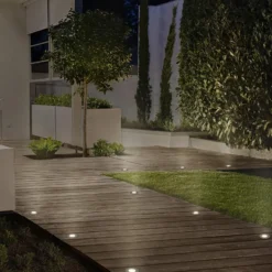 LEDVANCE Lámpara LED con pica Endura Hybrid Spike, acero inoxidable