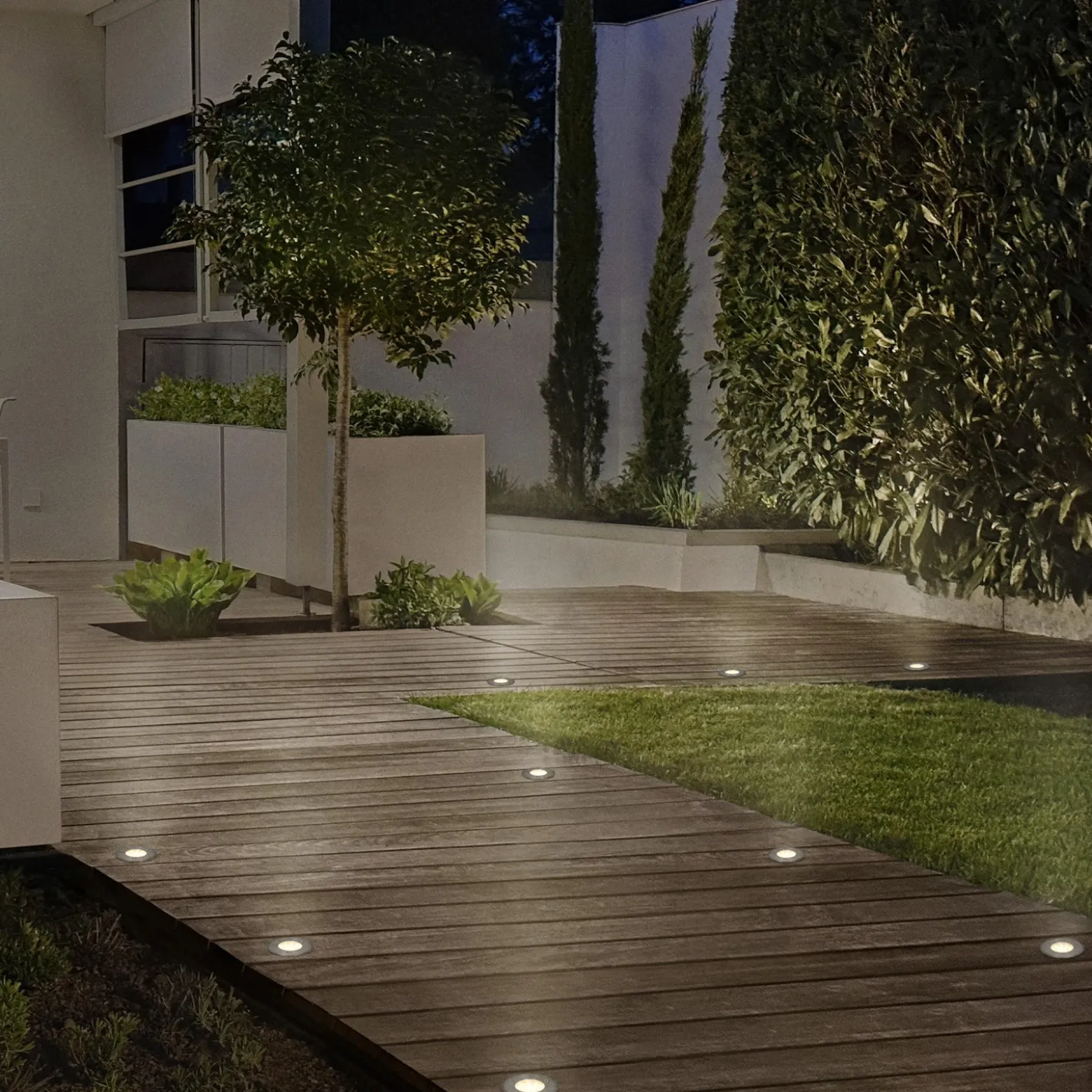 LEDVANCE Lámpara LED con pica Endura Hybrid Spike, acero inoxidable