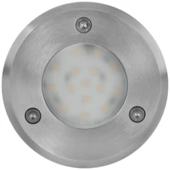 LEDVANCE Lámpara LED con pica Endura Hybrid Spike, acero inoxidable