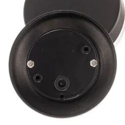 Lindby Amya aplique exterior de aluminio, redondo