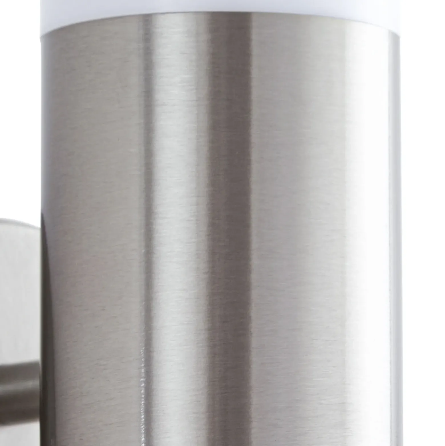 Lindby Aplique de exterior Kristof, acero inoxidable, 33 cm de alto, E27